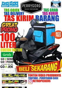TAS DELIVERY Box Delivery Makanan WARNA BIRU 100 liter