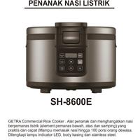 Gambar Rice cooker LISTRIK GETRA SH-8600E SH 8600 E - INSTANT TANPA KAYU dari Floren Electronic Kota Administrasi Jakarta Selatan 1 Tokopedia