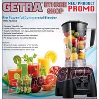 Gambar GETRA PRO POWERFULL COMMERCIAL BLENDER - KS1050 - KS 1050 - PROMO dari E Three Shop Kota Administrasi Jakarta Utara 1 Tokopedia
