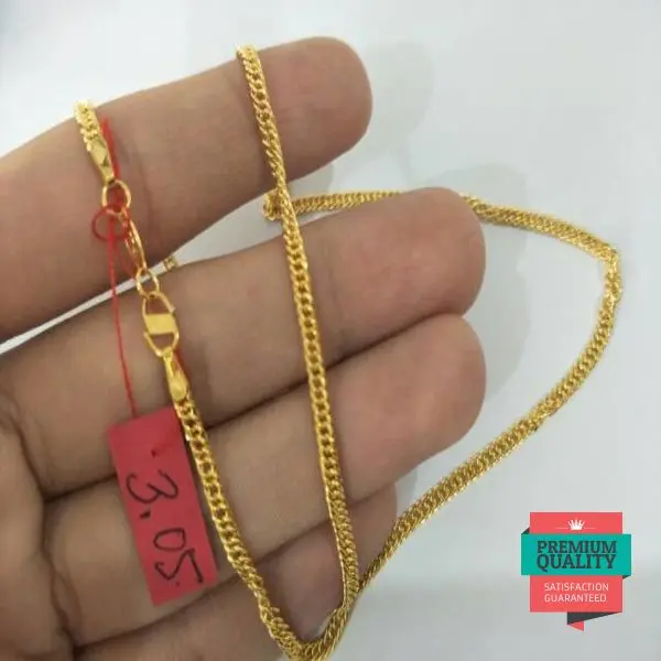 Murah Kalung emas asli kadar 700 model holo hadiah ultah Keren