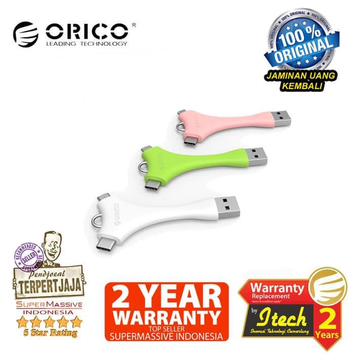 Gambar ORICO C1 Dual Port Portable Sync & Charge Data Cable dari SUPERMASSIVE INDONESIA Kota Administrasi Jakarta Utara Tokopedia