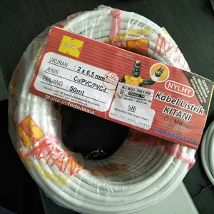 kabel listrik nyl hy 2x0.5 Merk kitani
