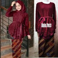 Gambar SET GELINANG/KEBAYA BRUKAT FURING/SETELAN KEBAYA MODERN/WISUDA dari Ns Fashions Kab. Tangerang 1 Tokopedia