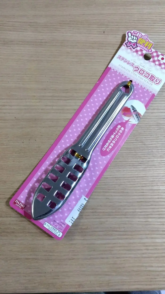 Stainless steel fish scaller pengupas kulit sisik ikan stainless steel