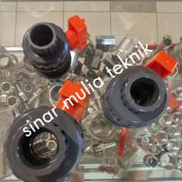 Gambar 2 inch ball valve PVC true union dari Sinar Mulia Teknik Kota Administrasi Jakarta Barat 3 Tokopedia