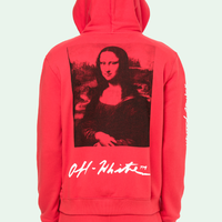 Gambar Off White SS19 Monalisa Jaket Hoodie - Red 100% Original dari True OG Kicks Kab. Tangerang 4 Tokopedia