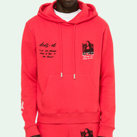 Gambar Off White SS19 Monalisa Jaket Hoodie - Red 100% Original dari True OG Kicks Kab. Tangerang 5 Tokopedia