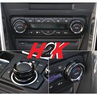 Gambar Cover Ring AC / Media Control Mazda 3, CX5 2015 2016 2017, CX8, CX9 2018 dari H2K, Kota Administrasi Jakarta Barat 2 Tokopedia