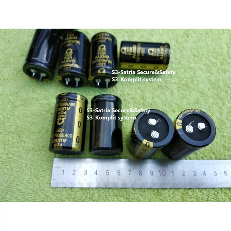 OMR Elco 10000UF 50V 10ribu Elco 10000 Uf 50 V 10000mfd 10.000 Mfd 3