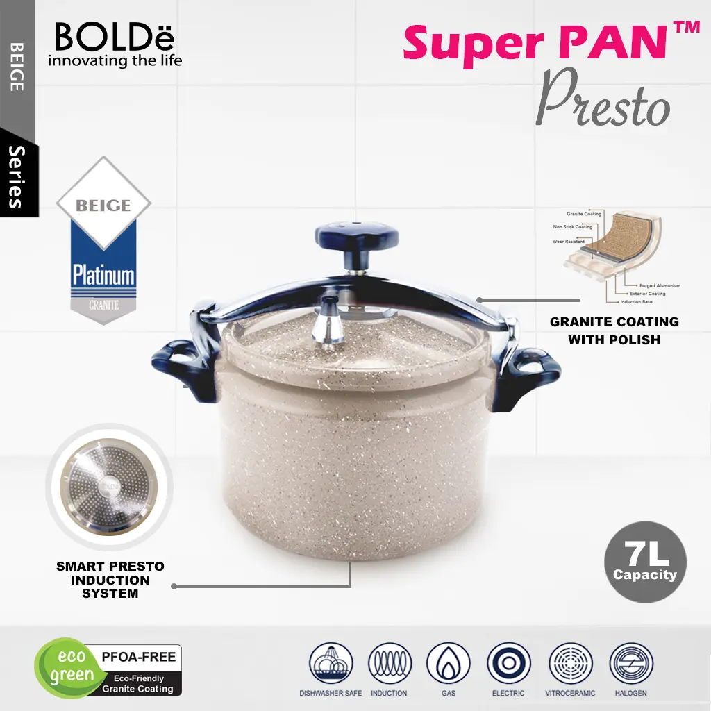 Super Pan Presto 7L Granite Coating