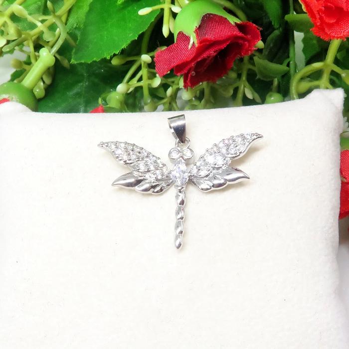 Gambar BCL012 PERHIASAN LIONTIN CAPUNG DRAGONFLY PERAK SILVER LAPIS EMAS PUTI dari Beauty Culture Kota Administrasi Jakarta Pusat Tokopedia