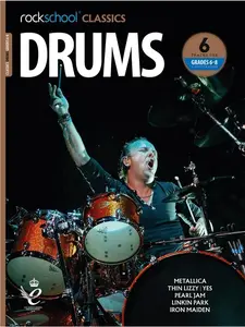 Rockschool Classics Drums 2018-2024 Grade 6-8