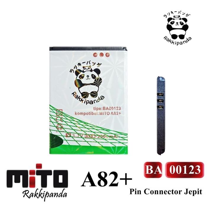 Gambar Baterai Mito A82+ A82 Plus Pin Jepit BA00123 Double IC Protection dari nohanpalugada Kab. Tangerang Tokopedia