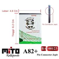 Gambar Baterai Mito A82+ A82 Plus Pin Jepit BA00123 Double IC Protection dari nohanpalugada Kab. Tangerang 2 Tokopedia
