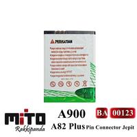 Gambar Baterai Mito A900 Fantasy Lite A82+ Jepit BA00123 Double IC Protection dari nohanpalugada Kab. Tangerang 3 Tokopedia