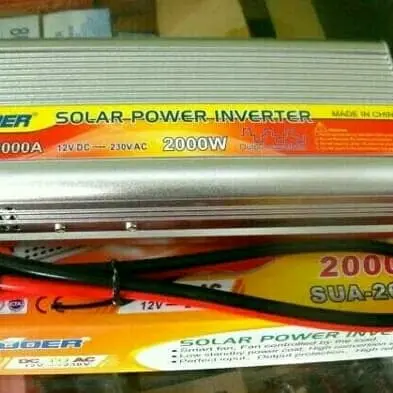 Solar Power Inverter SUOER 2000 Watt 2000watt 2000w DC ke AC