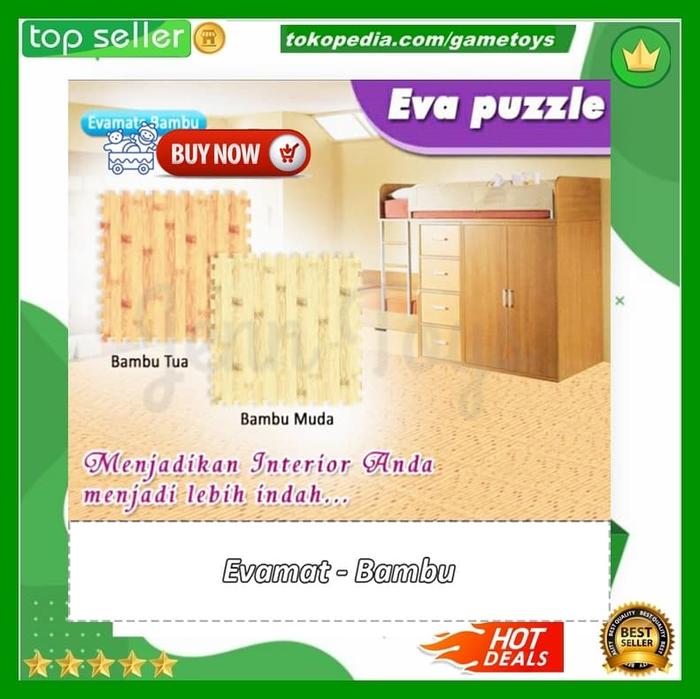 Gambar Karpet Evamats Bambu Muda dari Game n Toys Jakarta Utara Tokopedia