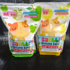 Pasir Hamster Sanbbi Banthing Sand 1kg/Aroma Apel dan Lemon