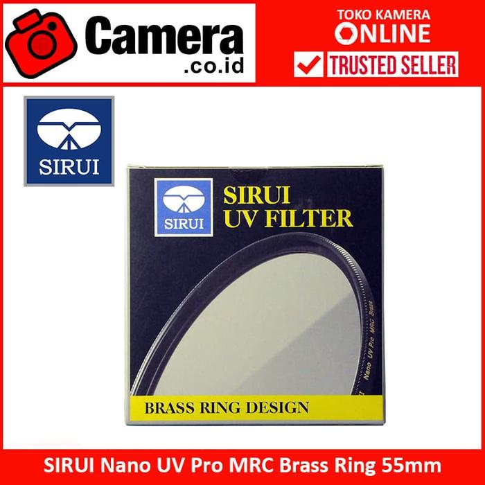 Gambar SIRUI Nano UV Pro MRC Brass Ring 55mm dari CAMERA CO ID Kota Administrasi Jakarta Pusat Tokopedia