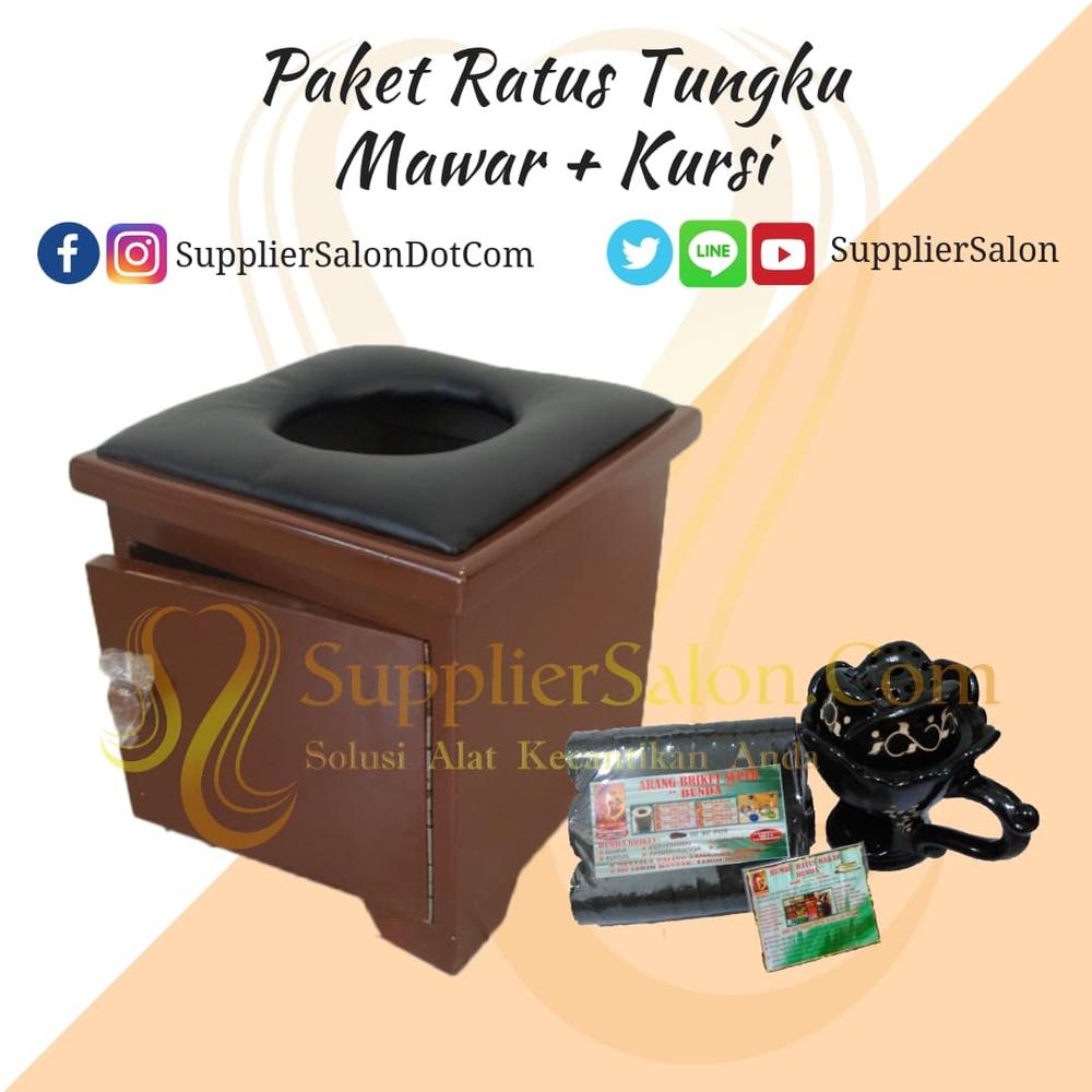 Paket Ratus Spa Tungku Mawar + Kursi Ratus