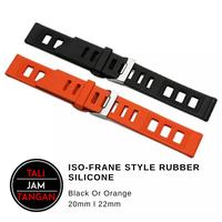 Gambar 20mm 22mm Iso-Frane Rubber Style Strap Tali Jam tangan karet dari Tali Jam Tangan com Kota Tangerang Selatan 1 Tokopedia