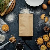 Gambar ziplock bag kertas 500gram kemasan makanan standing pouch craft eco dari nanabakehouse Kota Administrasi Jakarta Utara 4 Tokopedia