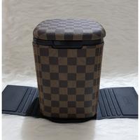 Gambar Tempat sampah untuk mobil dari kulit MOTIF BROWN CHESS dari Technozio Store Kota Administrasi Jakarta Barat 4 Tokopedia