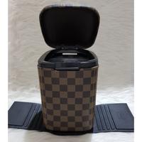 Gambar Tempat sampah untuk mobil dari kulit MOTIF BROWN CHESS dari Technozio Store Kota Administrasi Jakarta Barat 3 Tokopedia
