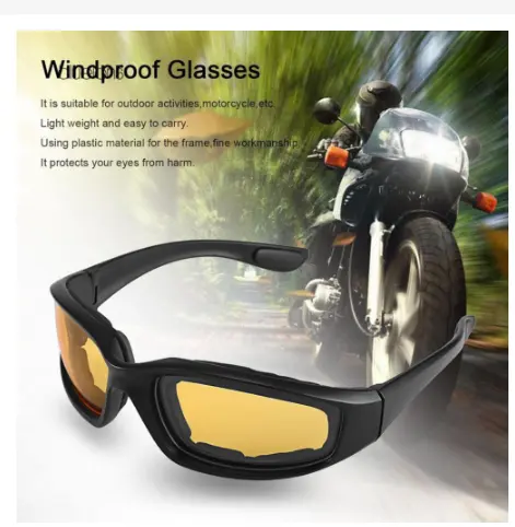 Kacamata Motocross Anti Debu Polycarbon UV400 Motor - Olahraga Outdoor