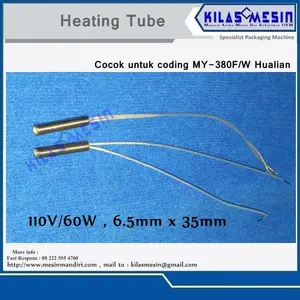 Cartridge Heater 110 V 60 W Element pemanas mesin coding MY 380 FW