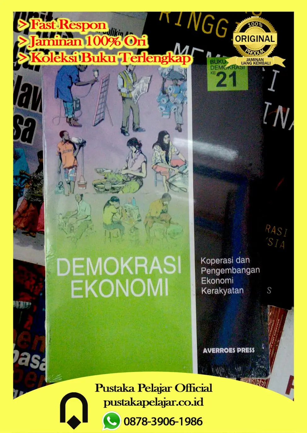 Buku Demokrasi Ekonomi Koperasi dan Pengembangan Ekonomi Kerakyatan