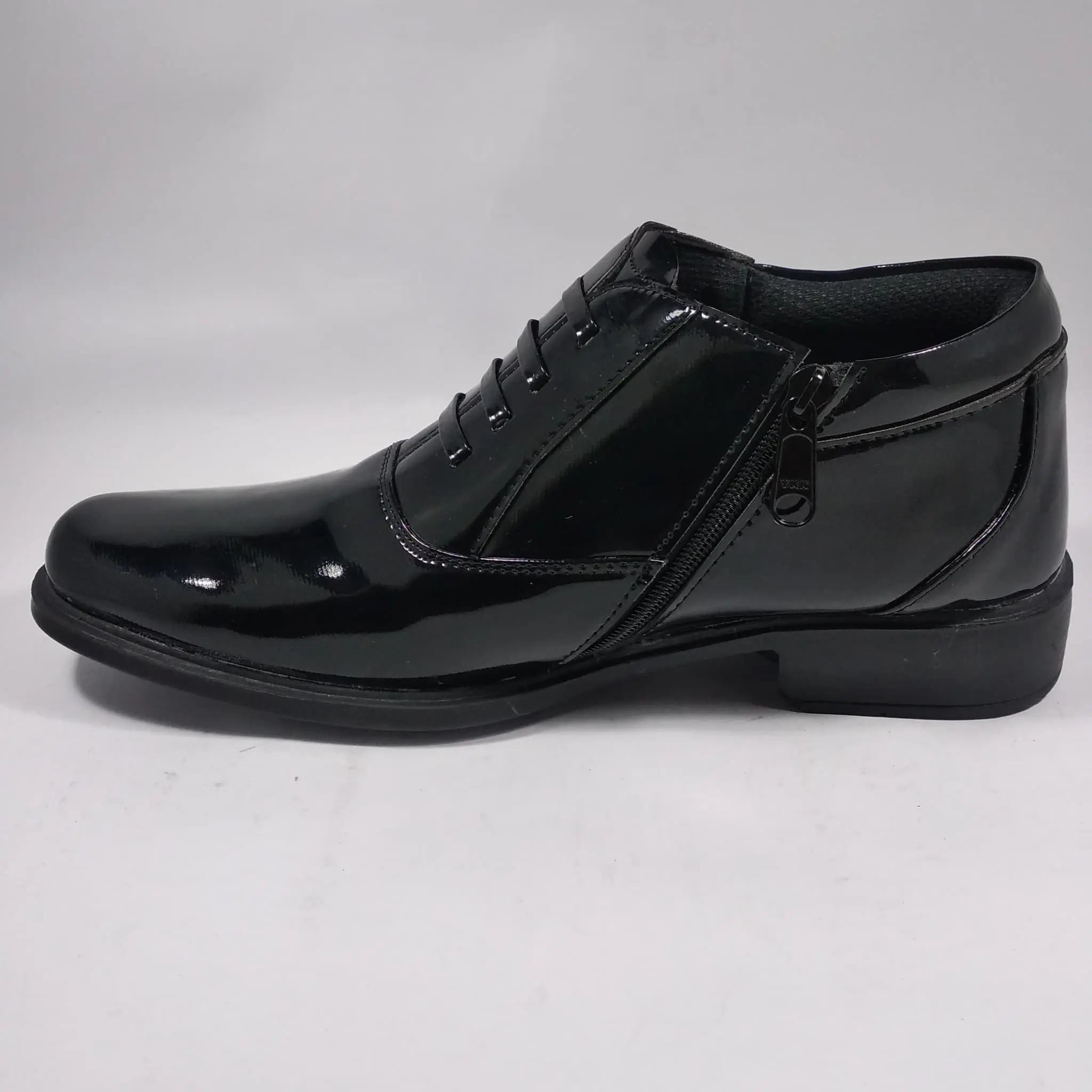 SEPATU PANTOFEL BOOTS PDH PDL SECURITY SATPAM POLISI GLOSY MENGKILAP