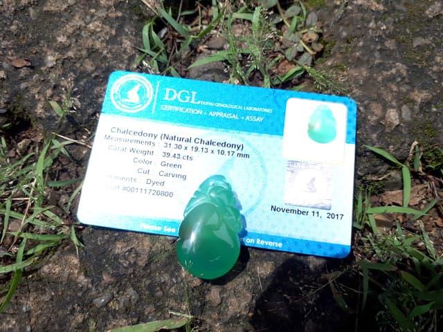 Gambar Liontin Batu Green Chalcedony Indah AK004 Memo By DGL dari CNC phoneshop Kota Administrasi Jakarta Pusat Tokopedia