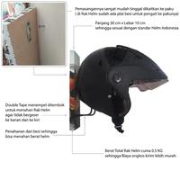 Gambar Rak Helm Motor - Coffee 109 dari Sigma Kayu Kab. Gresik 5 Tokopedia