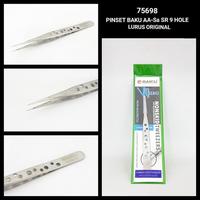 Gambar PINSET - TWEEZER BAKU SS-Sa SR 9 HOLE LURUS ORIGINAL dari future store Kota Tangerang 5 Tokopedia