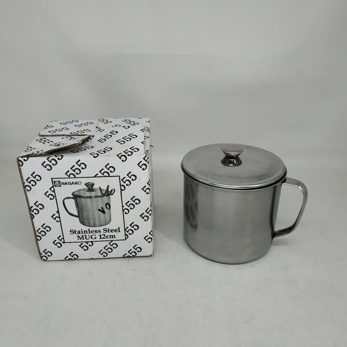 Gambar gelas mug stainless steel 12 cm 1150 ml dari Perabotshop15 Kab. Tangerang Tokopedia