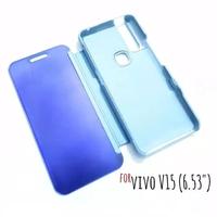 Gambar Vivo V15 Fingerprint Clear View Standing Flip Smart Case Casing dari EXCELLENT ACCECORIES Kota Administrasi Jakarta Pusat 2 Tokopedia