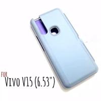 Gambar Vivo V15 Fingerprint Clear View Standing Flip Smart Case Casing dari EXCELLENT ACCECORIES Kota Administrasi Jakarta Pusat 1 Tokopedia
