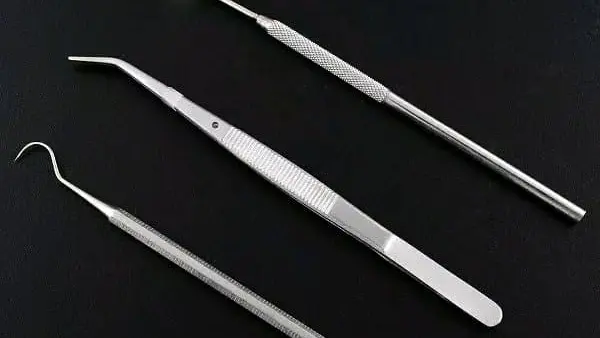 Pinset Gigi Sonde Spregel Alat Periksa Pembersihan Gigi Dental Scaling