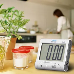 Digital Timer - Masak - Kopi - Barista - dapur - LCD Besar magnet