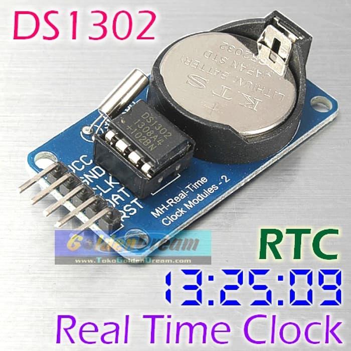 Modul Rtc Ds1302 Jual DS1302 Real Time Clock Module RTC DS 1302 Modul Pencacah Waktu ...