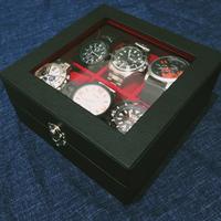 Gambar Wooden Watch Box Leather PU Kotak Jam Tangan Isi 6 Dengan Flip Lock dari Tali Jam Tangan com Kota Tangerang Selatan 2 Tokopedia