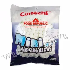 corniche mini white marshmallows 200 gram