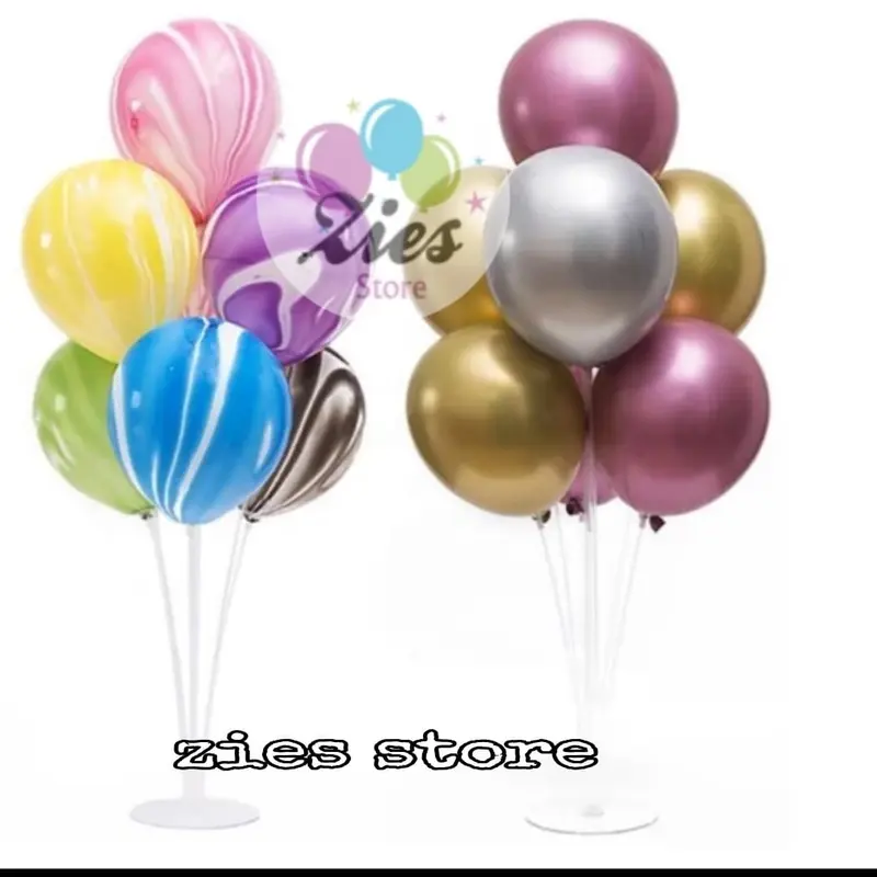 7in1 stick Cup Standing balon + tatakan / tiang dekorasi balon 1