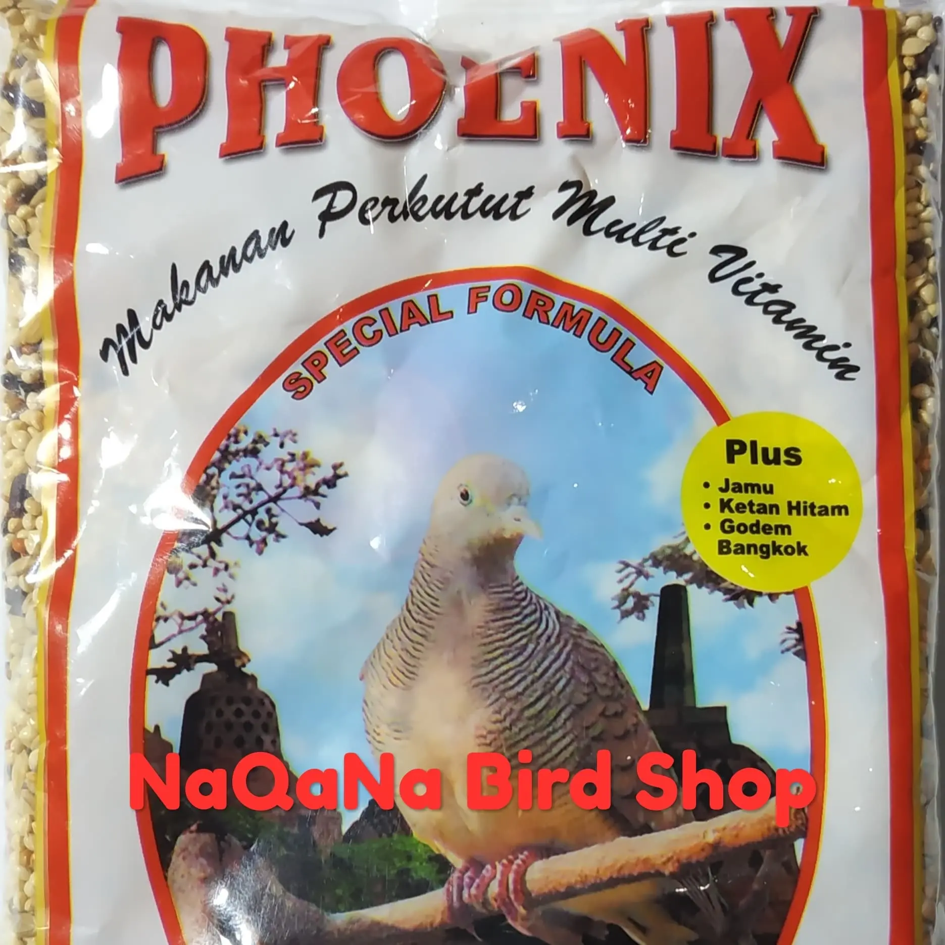 Makanan Burung Phoenix Perkutut