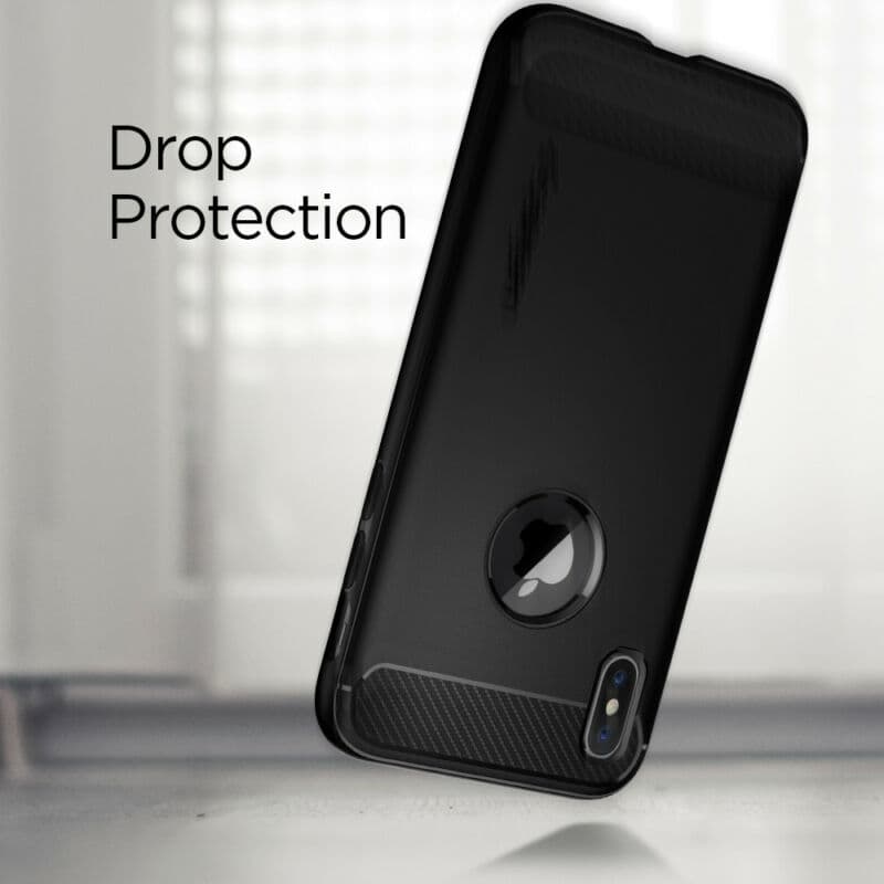Spigen iPhone XR Case Rugged Armor - Matte Black 064CS24871