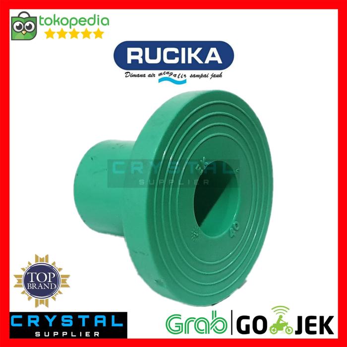 Gambar FLANGE PPR RUCIKA 2 1/2" inch GREEN / Flange Wavin Tigris PPR 75 mm dari Crystal Supplier Kota Semarang Tokopedia