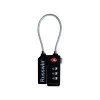 Gambar Gembok Koper RUSSWIN TSA Lock 21100 - Black dari Asiadigi Official Store Kota Administrasi Jakarta Barat 1 Tokopedia
