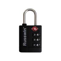 Gambar Gembok RUSSWIN TSA Lock 105 - Black dari Asiadigi Official Store Kota Administrasi Jakarta Barat 1 Tokopedia