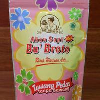 Gambar ABON SAPI BU BROTO TAWANG TULEN PEDAS 100 gr KEMASAN STANDING POUCH dari Gepuk Ny.Ong Kota Bandung 1 Tokopedia
